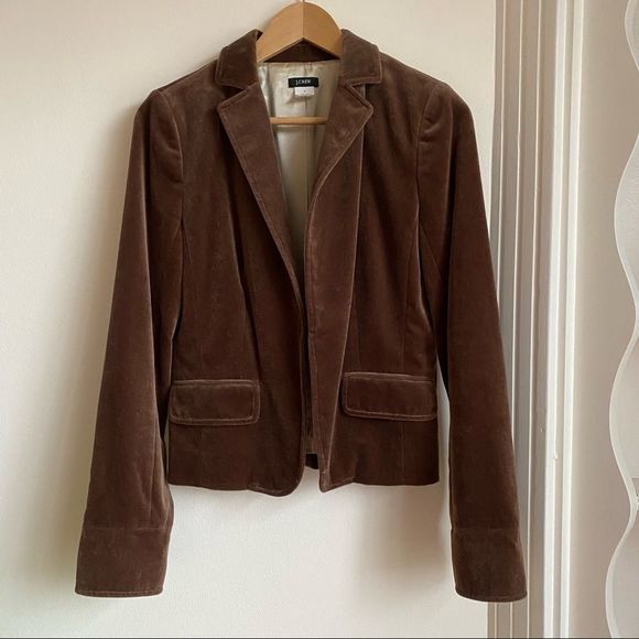 J. Crew Jackets & Blazers - J.Crew Velvet Blazer